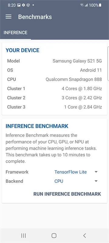 Geekbench ML�����ֻ���