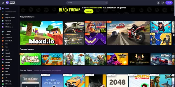 CrazyGames(��Ϸ����ƽ̨)